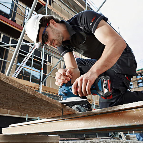 SERRA TICO TICO A BATERIA 18V BOSCH - GST 18V-LI-B - 060158J3D2