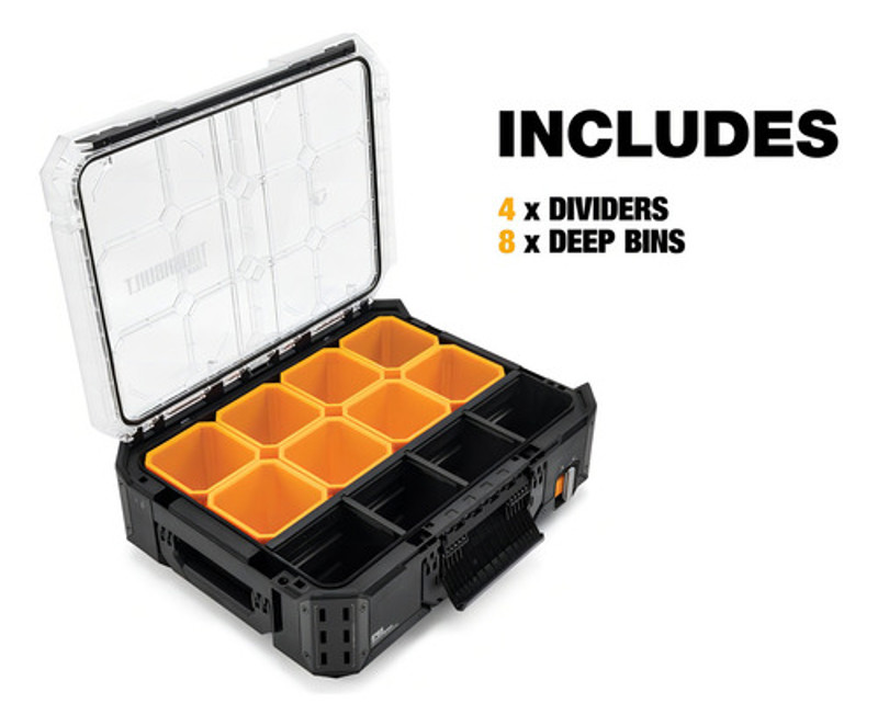 ORGANIZADOR STACKTECH EMPILHAVEL TOUGHBUILT - TB-B1-O-30