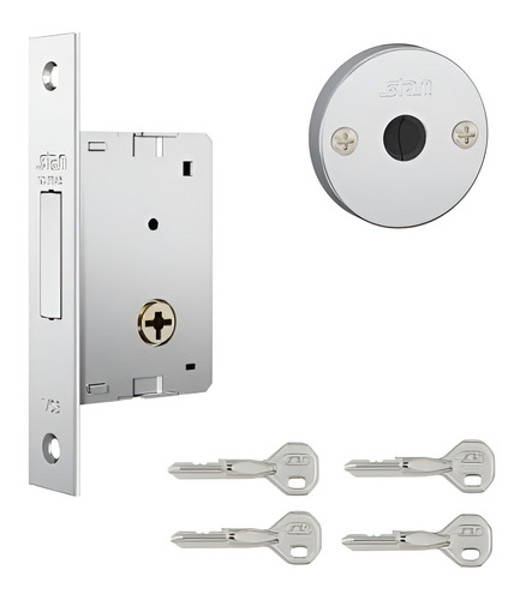 FECHADURA AUXILIAR TETRA SIMPLES DA STAM - 1001