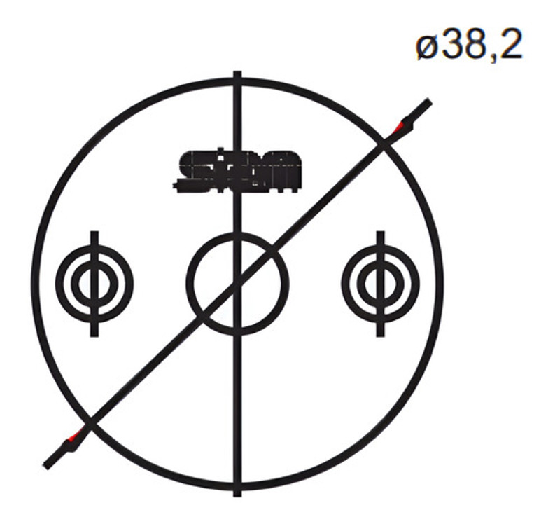 FECHADURA AUXILIAR TETRA SIMPLES DA STAM - 1001