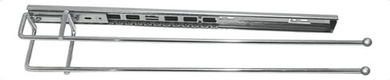 PORTA PANO DESLIZANTE COM 02 VARETAS 41CM 35X80MM GIOSUL - 4188