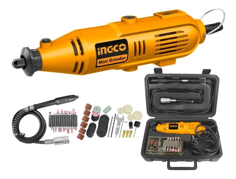 MICRO RETIFICA COM 130W E 109PCS INGCO - MG13328-9