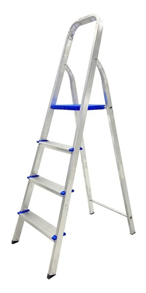 ESCADA ALUMINIO 04 DEGRAUS COM 1,35MTS