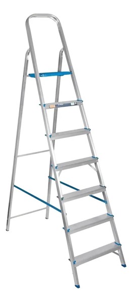 ESCADA ALUMINIO 07 DEGRAUS COM 2,02MTS