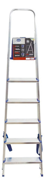 ESCADA ALUMINIO 06 DEGRAUS COM 1,80MTS