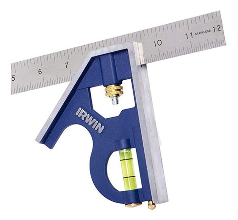ESQUADRO INOX COM NIVEL 12" 305MM IRWIN - 1884635
