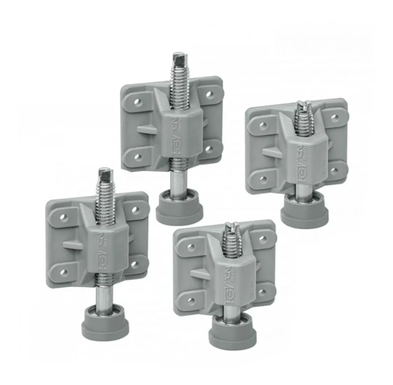 KIT COM 04  PE NIVELADOR PARA MOVEIS FGVTN 75MM - 0086.015102