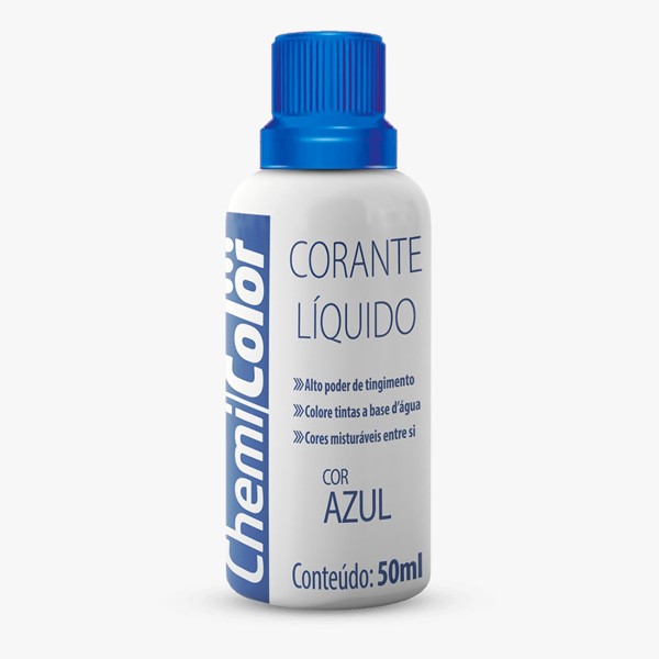 CORANTE PIGMENTADO LIQUIDO - COR: AZUL