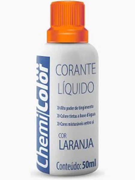 CORANTE PIGMENTADO LIQUIDO - COR: LARANJA