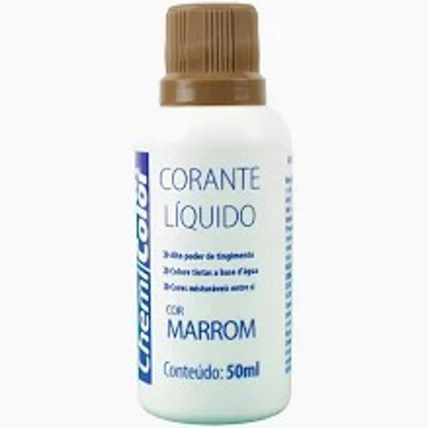 CORANTE PIGMENTADO LIQUIDO - COR: MARROM