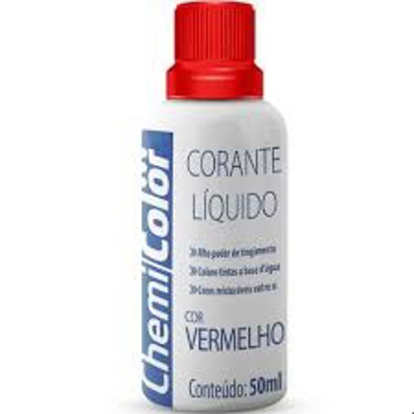 CORANTE PIGMENTADO LIQUIDO - COR: VERMELHO