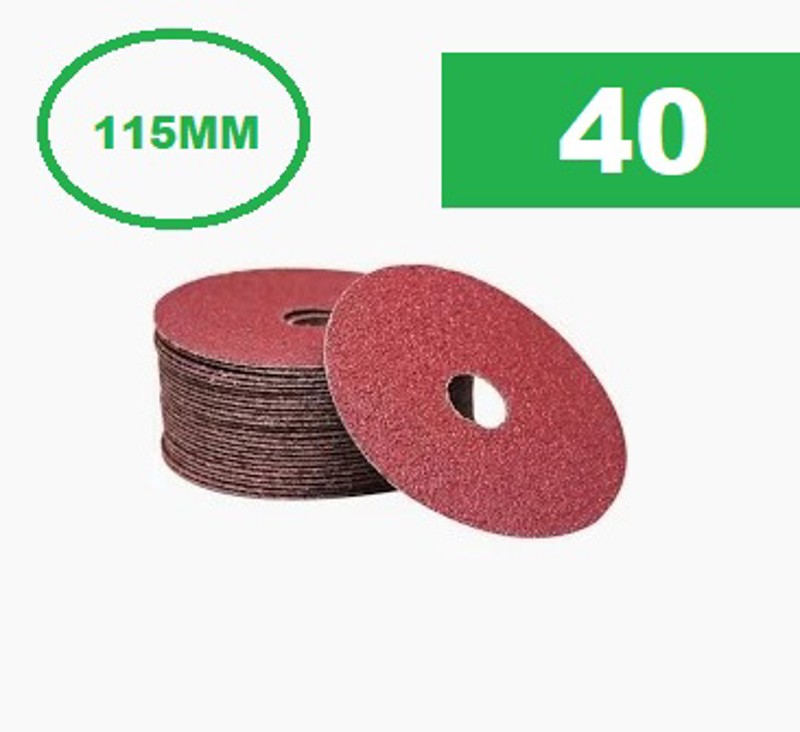 DISCO LIXA METAL 4.1/2" 115MM - GRÃO: 040