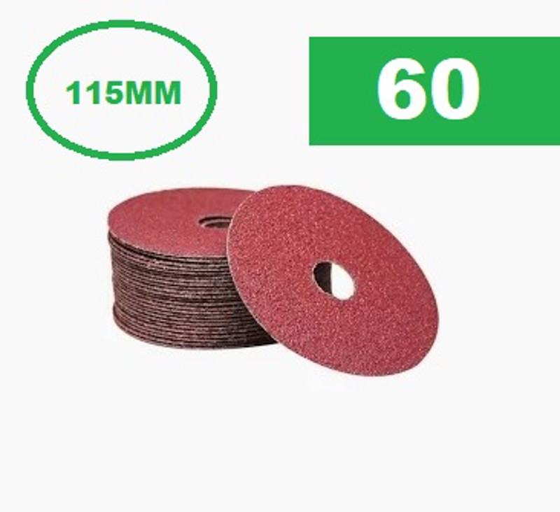 DISCO LIXA METAL 4.1/2" 115MM - GRÃO: 060