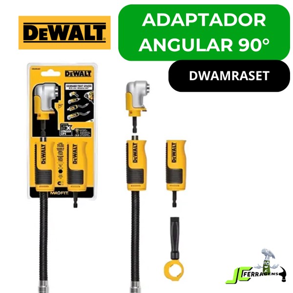 ADAPTADOR ANGULAR 90 GRAUS DEWALT - DWAMRASET
