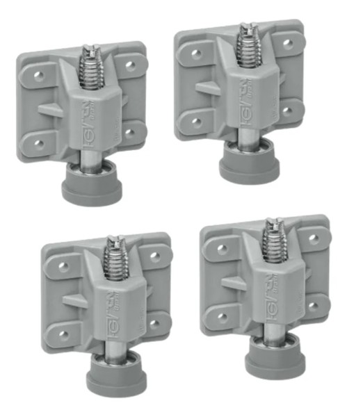 KIT COM 04  PE NIVELADOR PARA MOVEIS FGVTN 55MM - 0086.015103