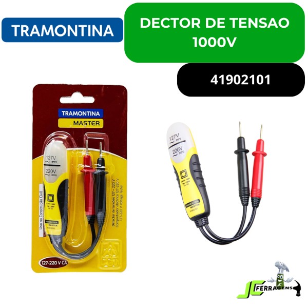DETECTOR TENSAO E ENERGIA 1000V TRAMONTINA - 41902101