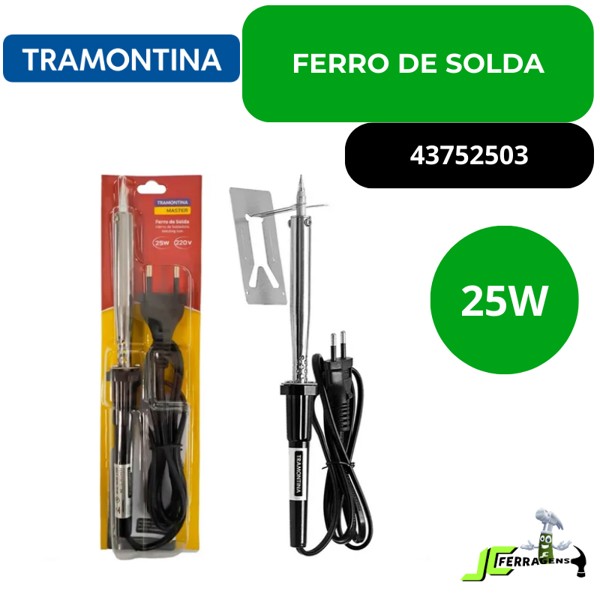 FERRO DE SOLDA TRAMONTINA DE 25W - 43752503