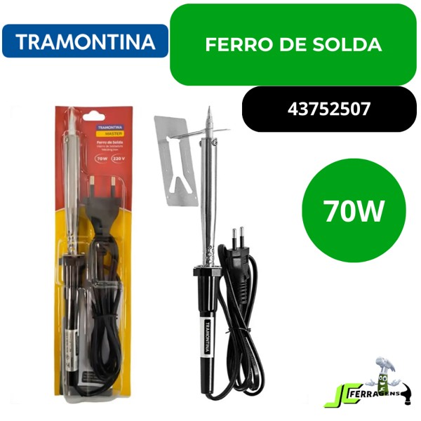 FERRO DE SOLDA TRAMONTINA DE 70W - 43752507