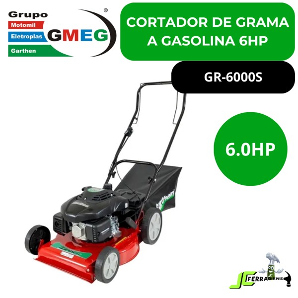 CORTADOR DE GRAMA A GASOLIDA ROBUSTA COM 6,0CV MOTOMIL - GR-6000S - 00033289.7