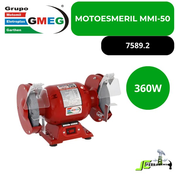 MOTOESMERIL MMI-50 COM 360W 60HZ MOTOMIL - 0007589.2 220V