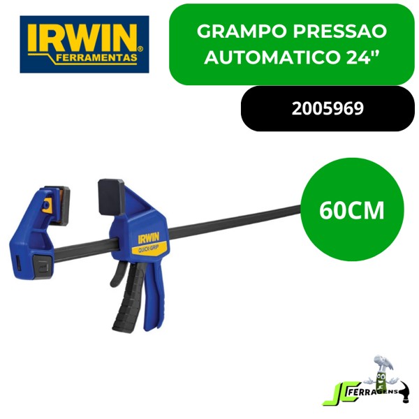 GRAMPO PRESSAO AUTOMATICO 24" 60CM IRWIN - 2005969