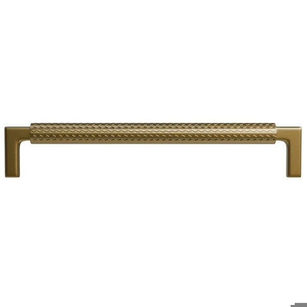 PUXADOR ITALYLINE ALCA ZIGRINATO - IL1780 160MM BRONZE (25015)