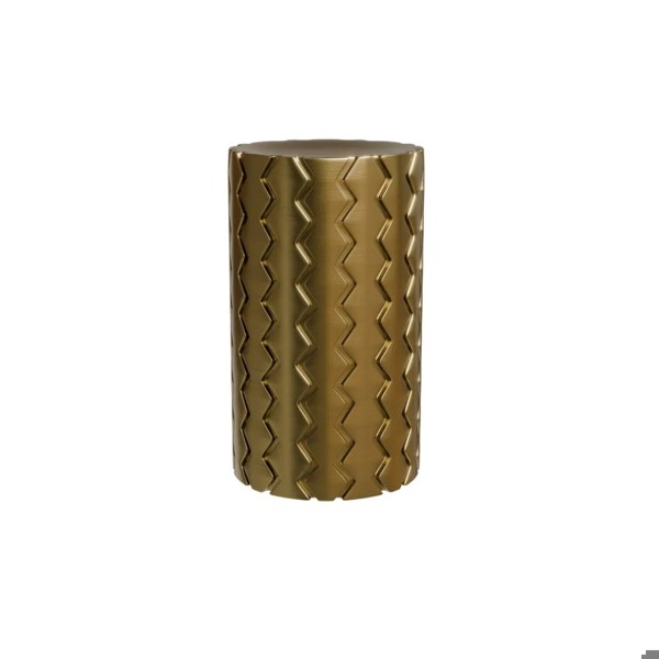 PUXADOR ITALYLINE PONTO ZIGRINATO 18X30 - IL1780 BRONZE (25020)