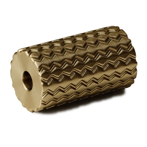 PUXADOR ITALYLINE PONTO ZIGRINATO 18X30 - IL1780 BRONZE (25020)