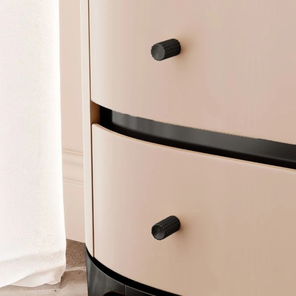 PUXADOR ITALYLINE PONTO ZIGRINATO 18X30 - IL1780 PRETO (25019)