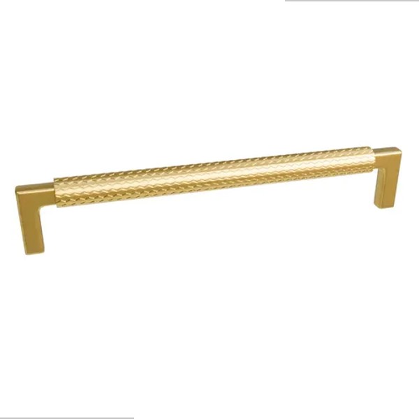 PUXADOR ITALYLINE ALCA ZIGRINATO - IL1780-160 - 160MM BRONZE ESCOVADO (25015)