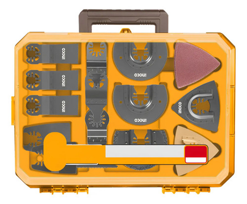 JOGO DE 23PCS MULTICORTADORA OCILANTES COM ESTOJO INGCO - AKTMT2301