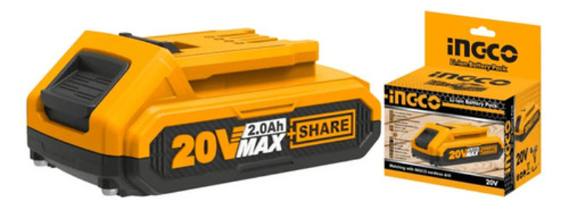 LANTERNA REFLETOR DE LED INGCO BATERIA 20V 1800 LUMENS - CWLI2025