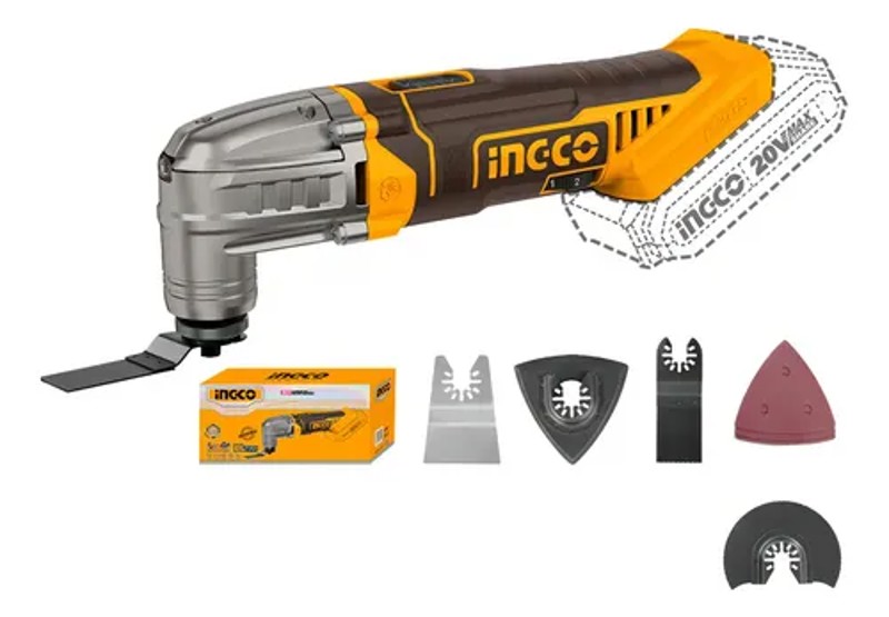 MULTIFERRAMENTA OSCILANTE BATERIA 20V INGCO - CMLI2022