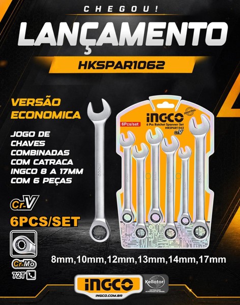 ALICATE DE BICO MEIA CANA CURVO ALTA PERFORMANCE INGCO -  HHBNP28160