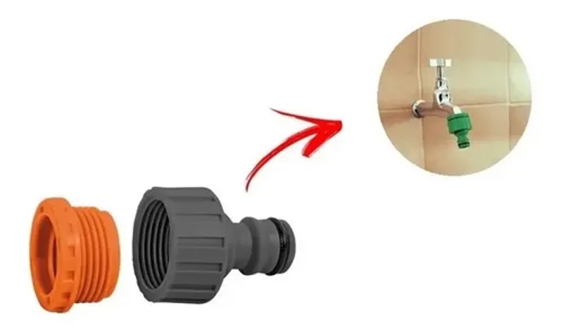 ADAPTADOR ENGATE RAPIDO DE MANGUEIRA JARDIM TRAMONTINA - 78502750