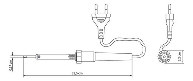 FERRO DE SOLDA TRAMONTINA DE 25W - 43752503