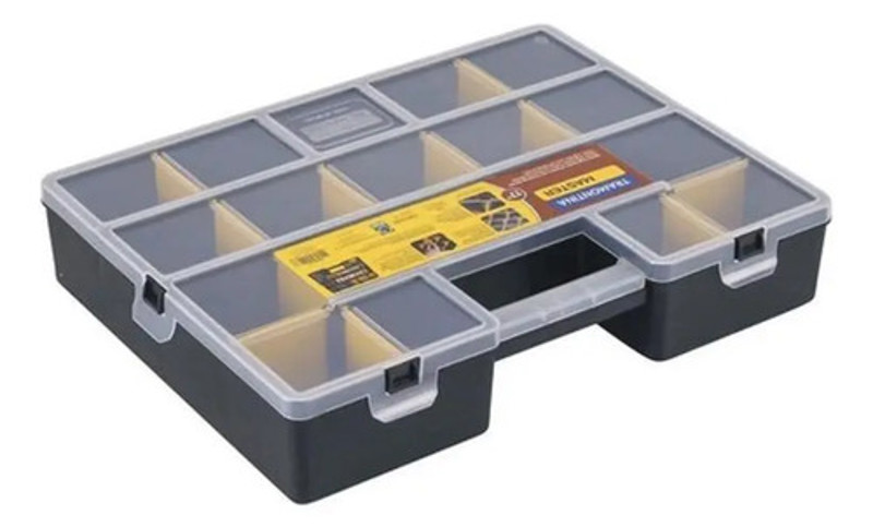 ORGANIZADOR TRAMONTINA PLASTICO 17'' 43CM COM 14 DIVISORIAS - 43805017