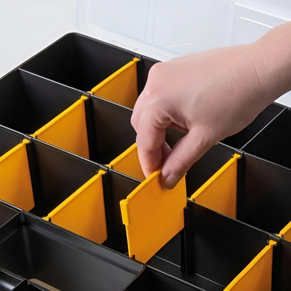 ORGANIZADOR TRAMONTINA PLASTICO 17'' 43CM COM 14 DIVISORIAS - 43805017