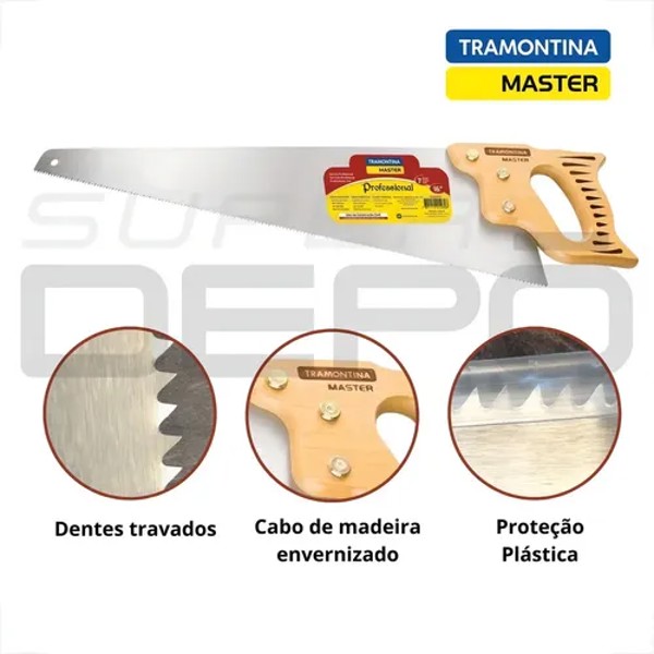 SERROTE TRAMONTINA PROFISSIONAL 20" 500MM - 43240020