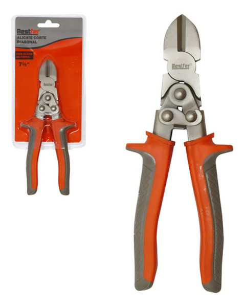 ALICATE DE CORTE COM ALIVIO DE FORCA 7'' BESTFER - BFH2239 