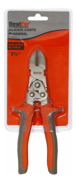 ALICATE DE CORTE COM ALIVIO DE FORCA 7'' BESTFER - BFH2239 