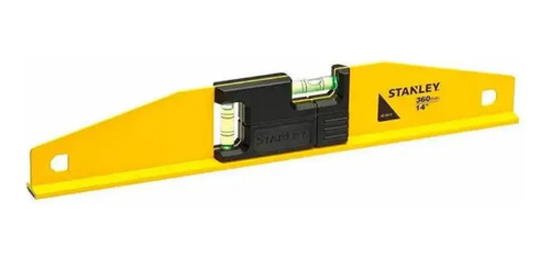 NIVEL 02 BOLHAS BASE MAGNETICA 14" 35CM STANLEY - 42-887S
