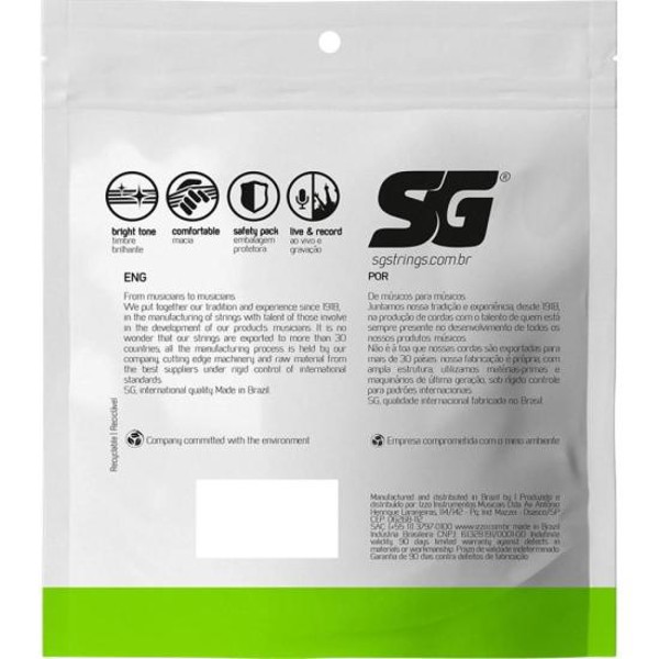 Encordoamento Para Contrabaixo .045 5 Cordas Nickel SG