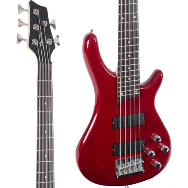 Contrabaixo Giannini GB-205A Sonic-X Elétrico Metallic Red