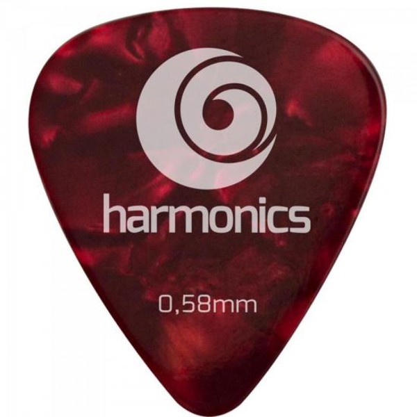 Kit de Palhetas Harmonics Com 200 Unidades