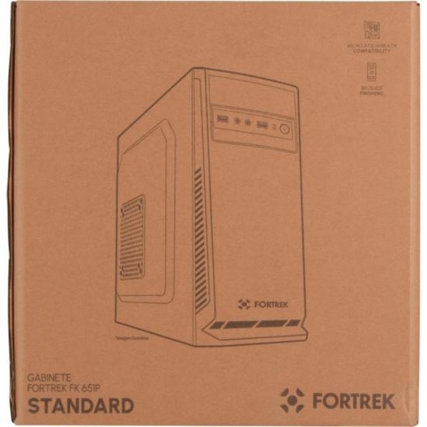 Gabinete ATX Fortrek SC501BK Preto FK 651P