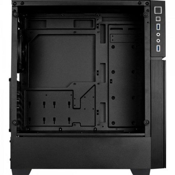 Gabinete Gamer Aerocool Playa Preto RGB Lateral Vidro