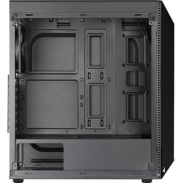 Gabinete Gamer Aerocool Shard Preto RGB Lateral Acrílico