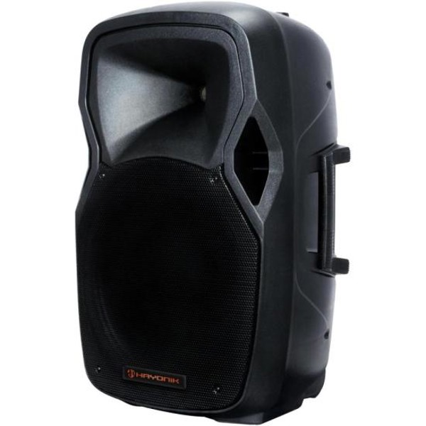 Caixa Acústica Ativa Hayonik CPA-15600L 600W Bluetooth Preta