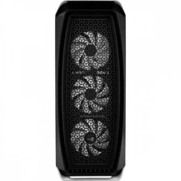 Gabinete Gamer Aerocool Aero One Frost Branco RGB Lateral Vidro